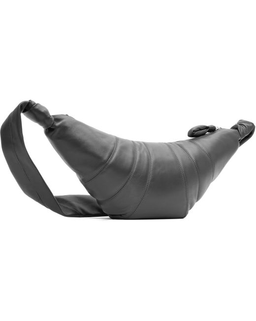Lemaire Black Medium Croissant Bag