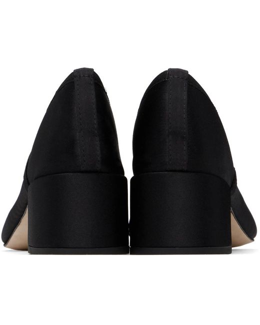 Chaussures à talon bottier de style charles ix guillemette noires Repetto en coloris Black