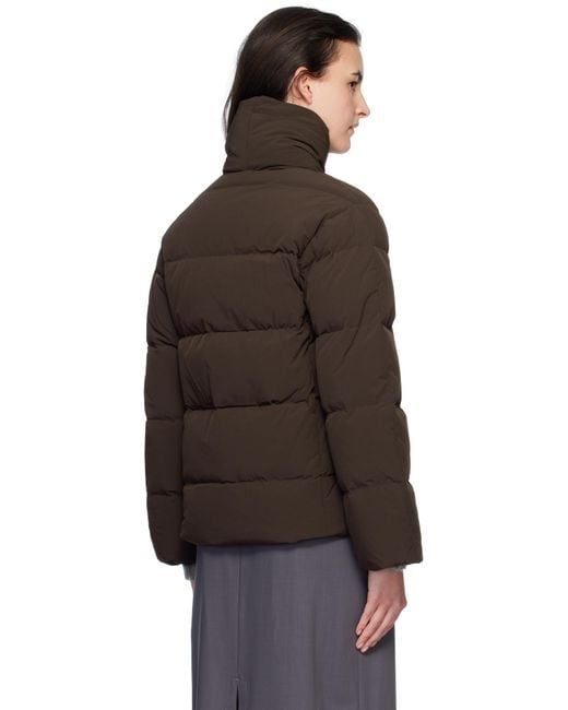 Paloma Wool Ash Down Jacket in Brown | Lyst UK