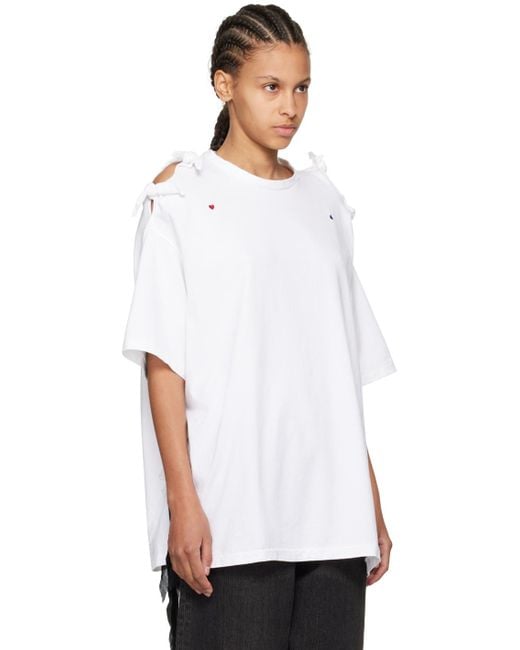 Undercover White Knot T-Shirt