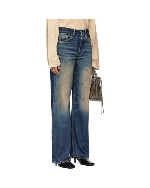 Acne Blue Regular-Fit 2021M Jeans