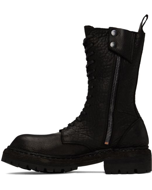 Guidi Black Stylezeitgeist Edition Er01v Boots for men