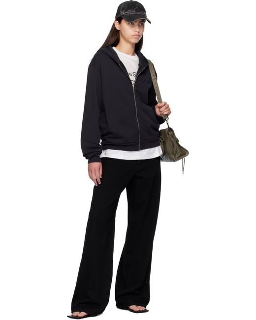 Acne Black Loose Fit 1981 Jeans
