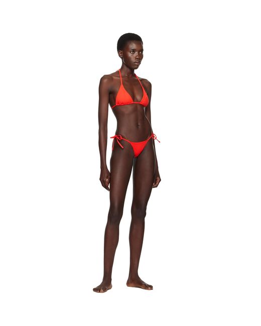 ÉTERNE Red Isla Bikini Bottom