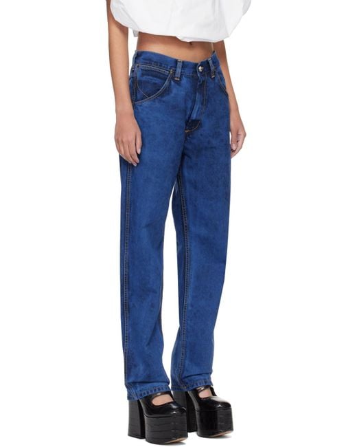 Vivienne Westwood Blue Five-pocket Jeans