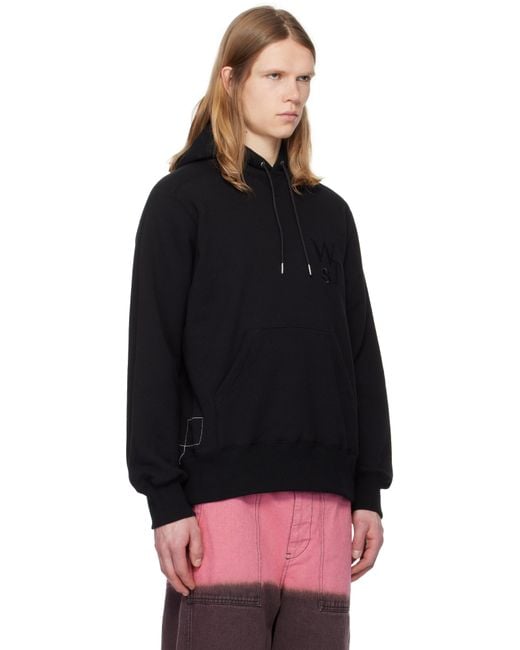 Sacai Wtaps Edition Flock Print Hoodie in Black for Men | Lyst Sacai Wtaps Edition Flock Print Hoodie in Black for Men | Lyst