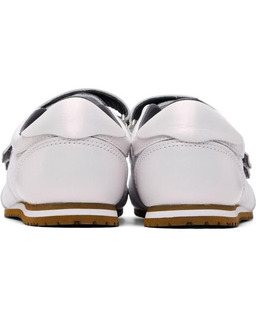 Vans White Lx Mary Jane Slp Sneakers