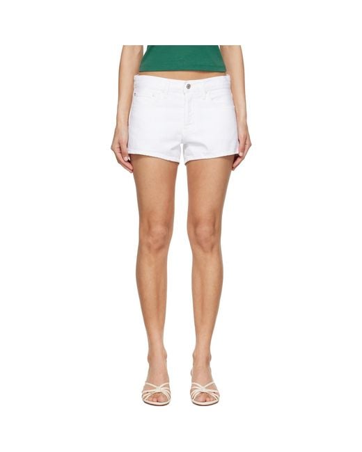 Agolde Black Low Rise Parker Shorts