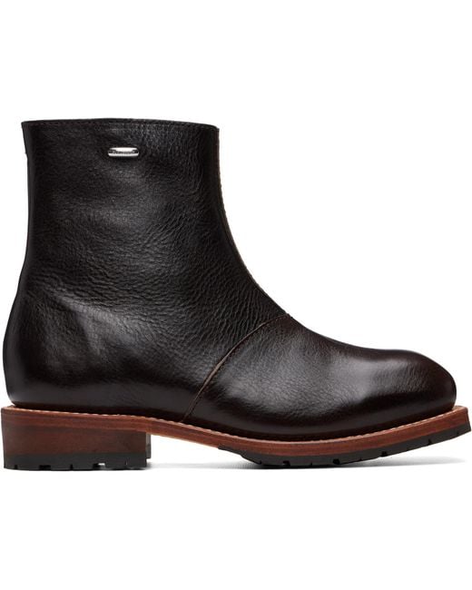 Our Legacy Black Engine Boots for men