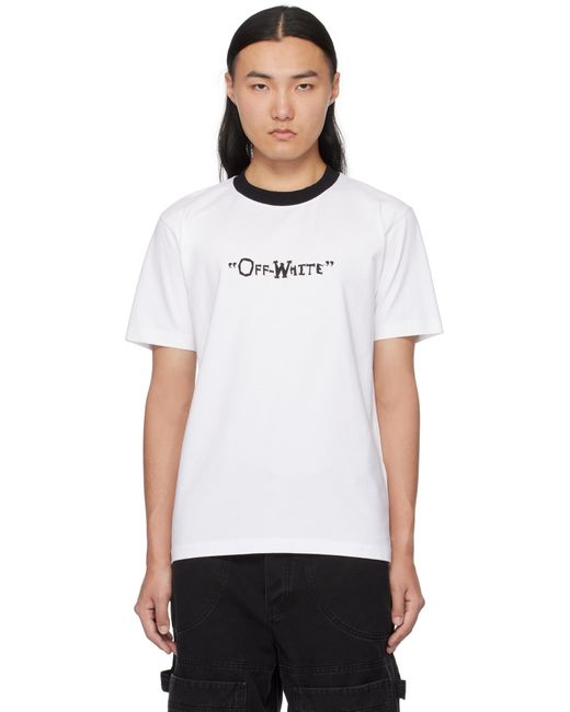 メンズ Off-White c/o Virgil Abloh ホワイト Off Quote スリムフィットTシャツ White