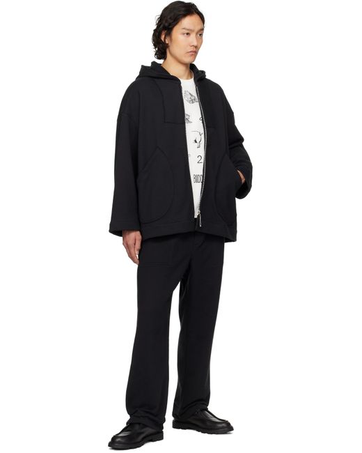 Pull À Capuche Noir Bode pour homme en coloris Black