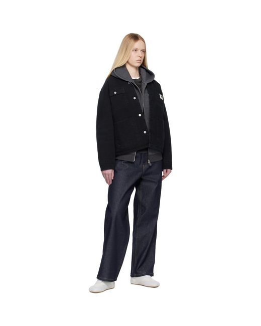 Carhartt Black Og Michigan Chore Jacket