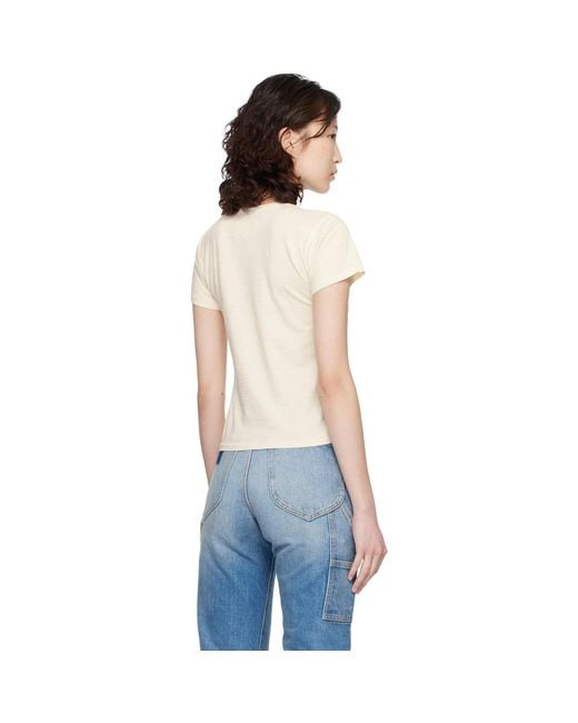 Maison Margiela Blue Off- 'Badlands' T-Shirt