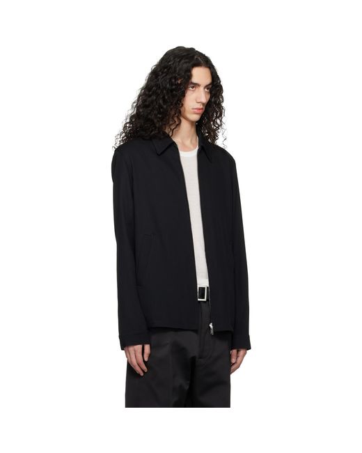 Rick Owens Black Temple Brad Jacket for men