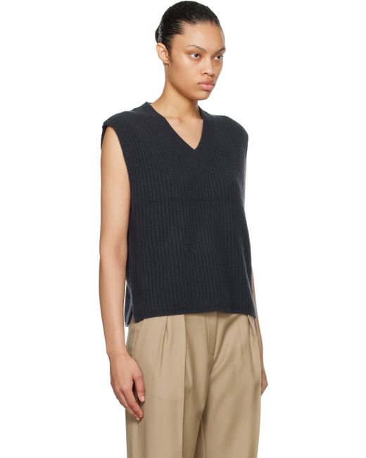 arch4 Blue Amelia Cashmere Vest