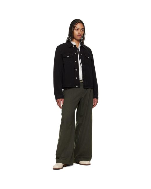 Our Legacy Black Origin Denim Jacket for men
