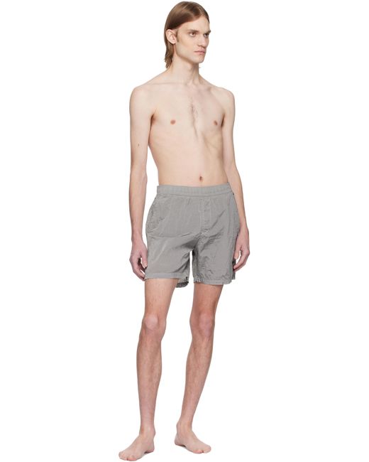 メンズ Stone Island グレー Nylon Metal Econyl スイムショーツ Gray