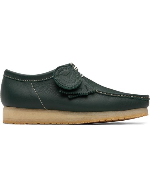 Clarks Blue Wallabee Rb Derbys for men