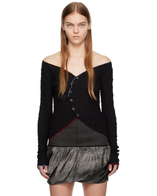 ANDERSSON BELL Black Ssense Exclusive Francis Cardigan