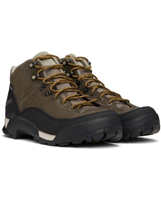 Danner Black Khaki Panorama Mid Boots for men