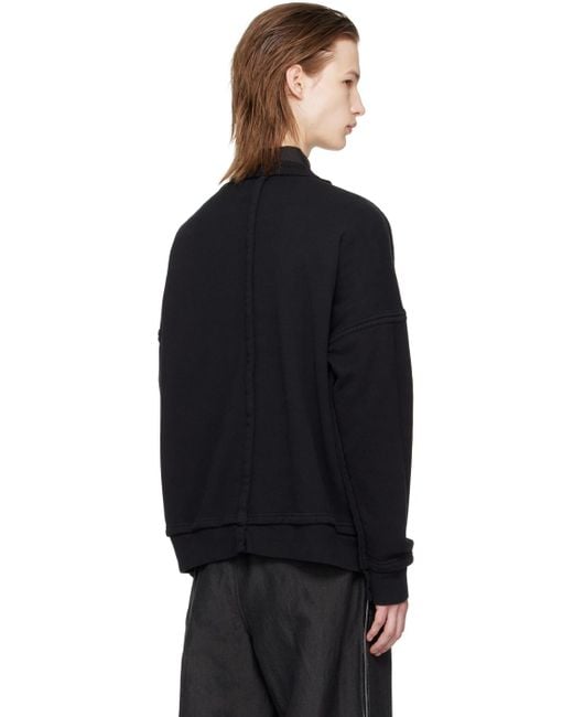 Undercover Black Patches Sweatshirt for men