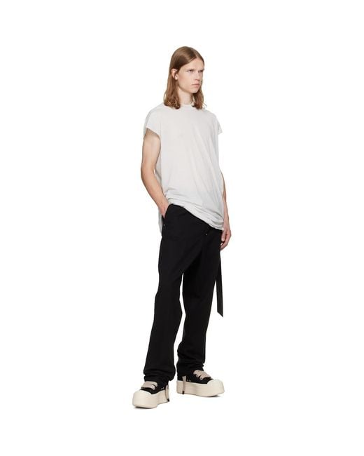 Rick Owens Black Tower Joris Trousers for men