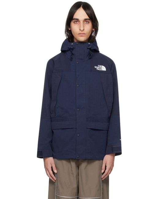 The North Face Blue Navy Mountain Cargo Jacket for men