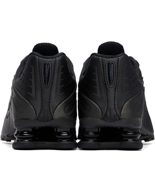 Nike Black Shox R4 Sneakers for men