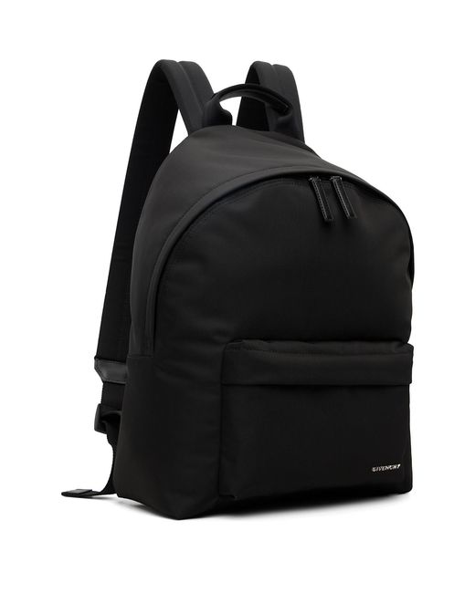 Givenchy Black Essential U Backpack for men