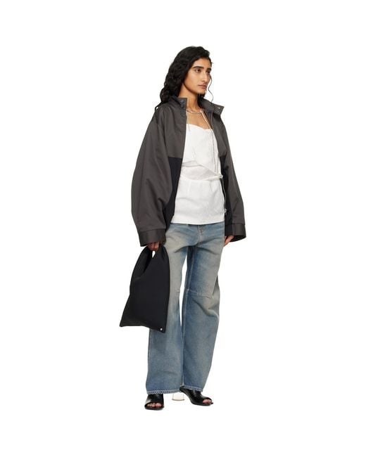 MM6 by Maison Margiela Black Classic Small Tote
