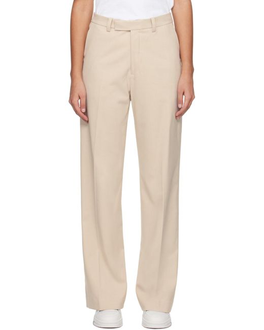 Axel Arigato Natural Arch Slit Trousers