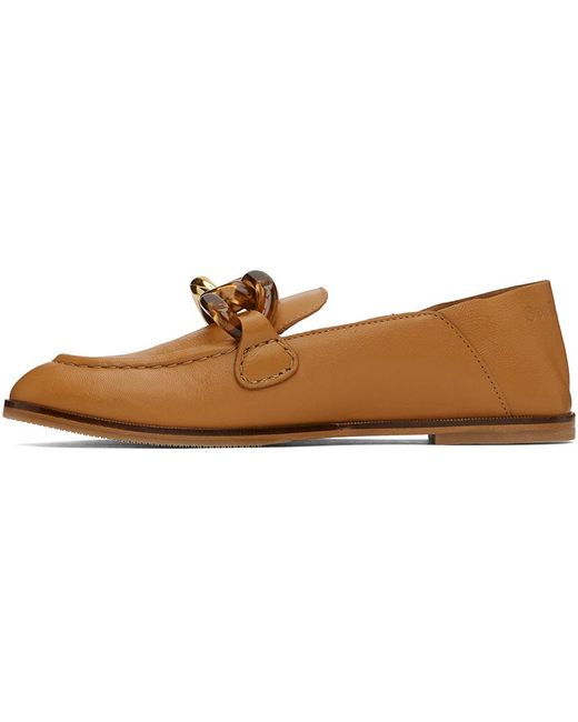 See By Chloé Black Tan Monyca Loafers