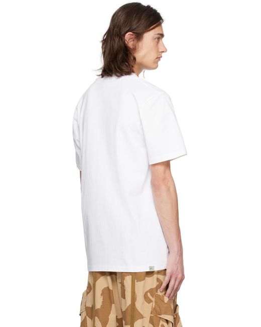 T-shirt ajusté blanc Perks And Mini pour homme en coloris White