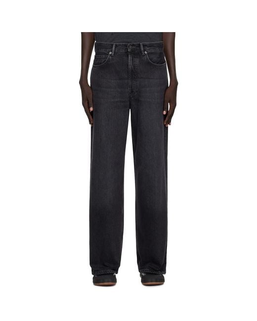 Acne Black Faded Jeans for men