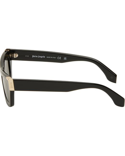 メンズ Palm Angels ブラック Malibu サングラス Black
