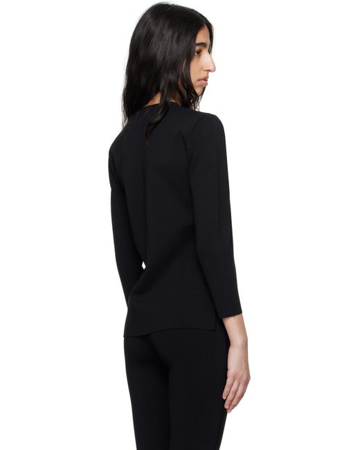 Totême  ブラック Compact Knit トップス Black
