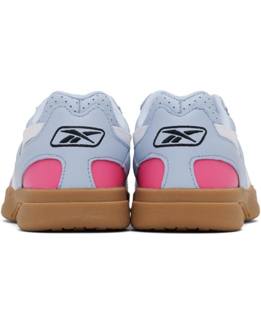 Reebok ブルー＆ピンク Hammer Street スニーカー Black