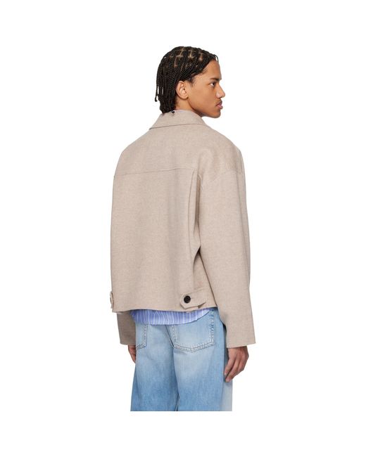 Acne Black Cashmere Jacket for men