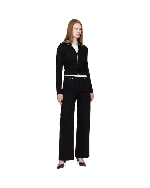 Our Legacy Black Treble Cut Jeans