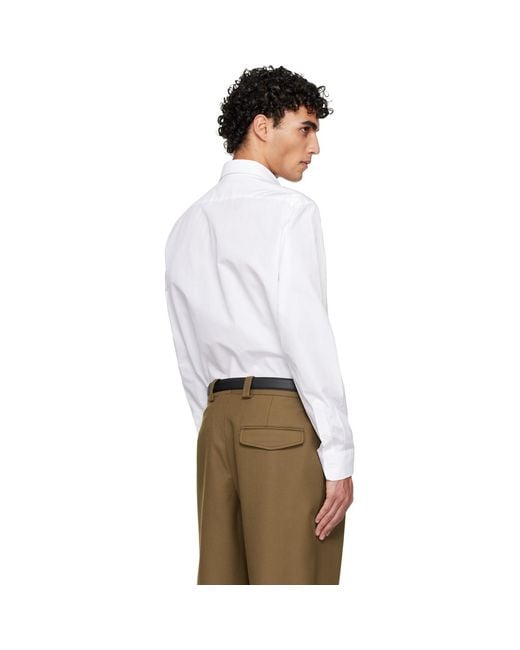 A.P.C. White Owen Shirt for men