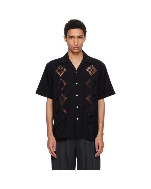 Isabel Marant Black Indy Shirt for men