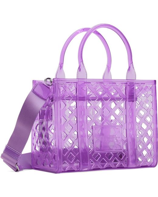 Petit cabas 'the tote bag' mauve en pvc Marc Jacobs en coloris Purple