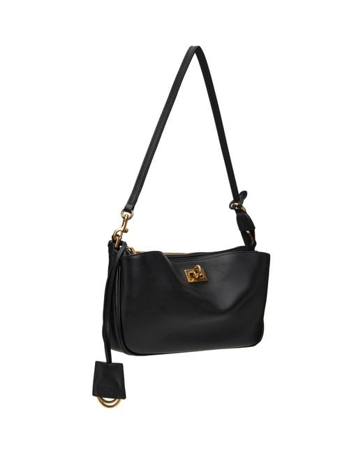 Balenciaga Black Rodeo Sling Pochette Bag