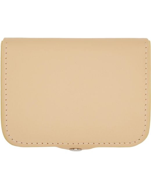 A.P.C. Black Josh Card Holder for men