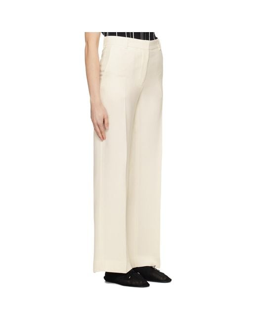 Totême Natural Relaxed-Fit Trousers