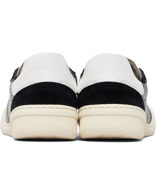 Acne Black Leather Sneakers for men