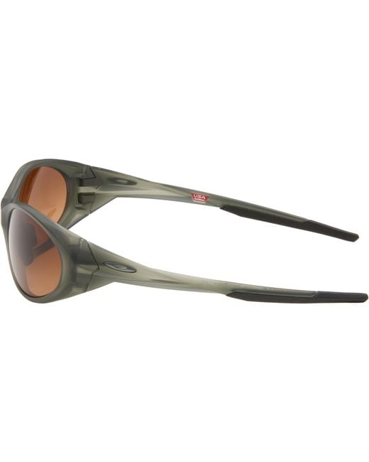 Oakley Brown Khaki Eye Jacket Redux Sunglasses for men