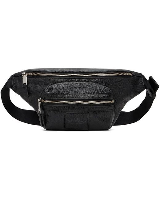Marc Jacobs Black 'the Leather' Belt Bag