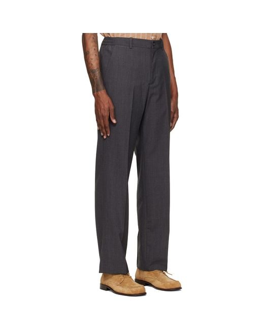 A.P.C. Blue Dylan Trousers for men