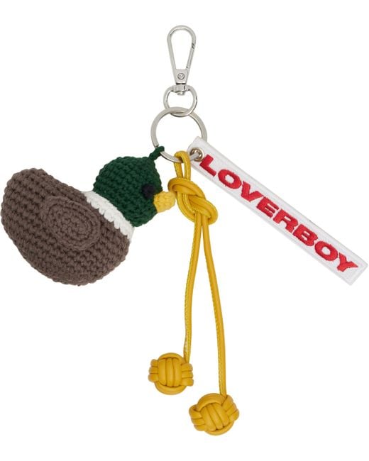 Breloque Pour Sac En Forme De Canard Multicolore Charles Jeffrey en coloris Metallic